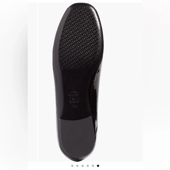 Tory Burch “Samantha” patent leather black loafers shoes flats - Picture 8 of 12